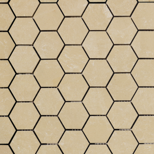 Honeycomb Botticcino Beige